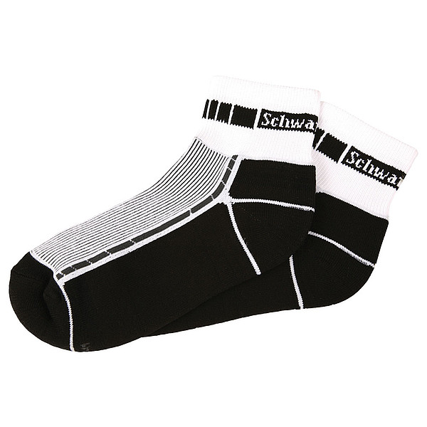 SCHWARZWOLF BIKE ponožky, bílá, velikost 36-38