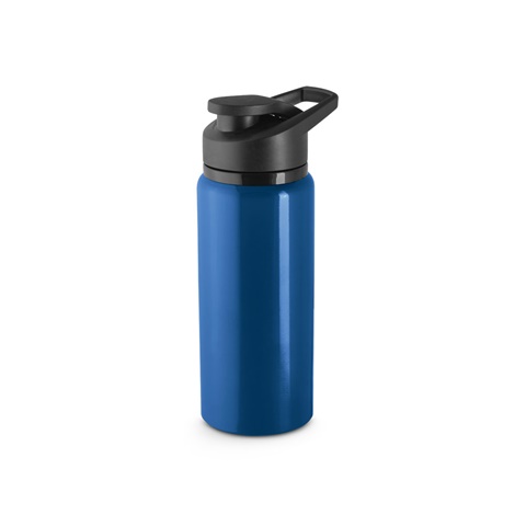 Námořnická modrá SHAWN. 100% recyklované hliníková sportovní láhev 660 mL, námořnická modrá