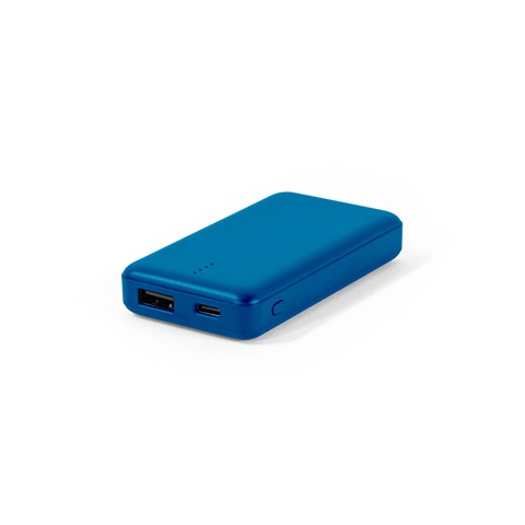 modrá SHERYL. Powerbanka 4 000 mAh ve recyklovaného ABS (100% rABS), modrá