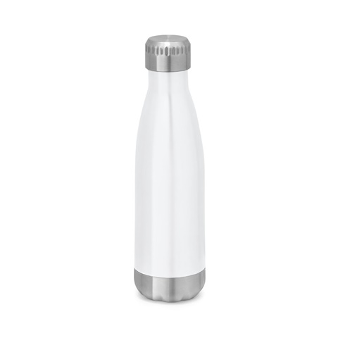 bílá SHOW. 510 ml láhev z nerezové oceli, bílá