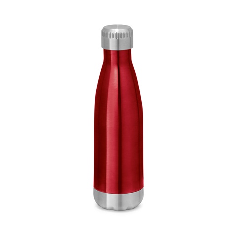 červená SHOW. 510 ml láhev z nerezové oceli, červená