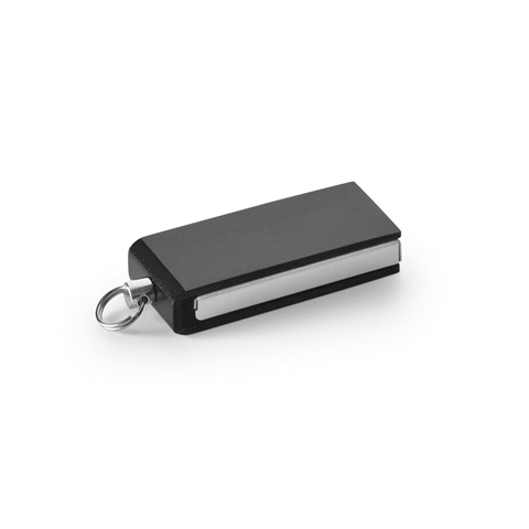 černá SIMON 8GB. Mini pen disk UDP s kapacitou 8 GB v hliníku, černá