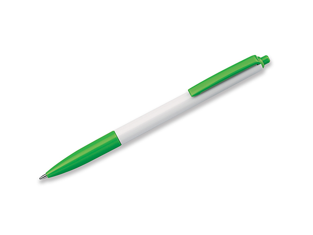 SIMPLY plastové kuličkové pero, modrá náplň, Světle zelená