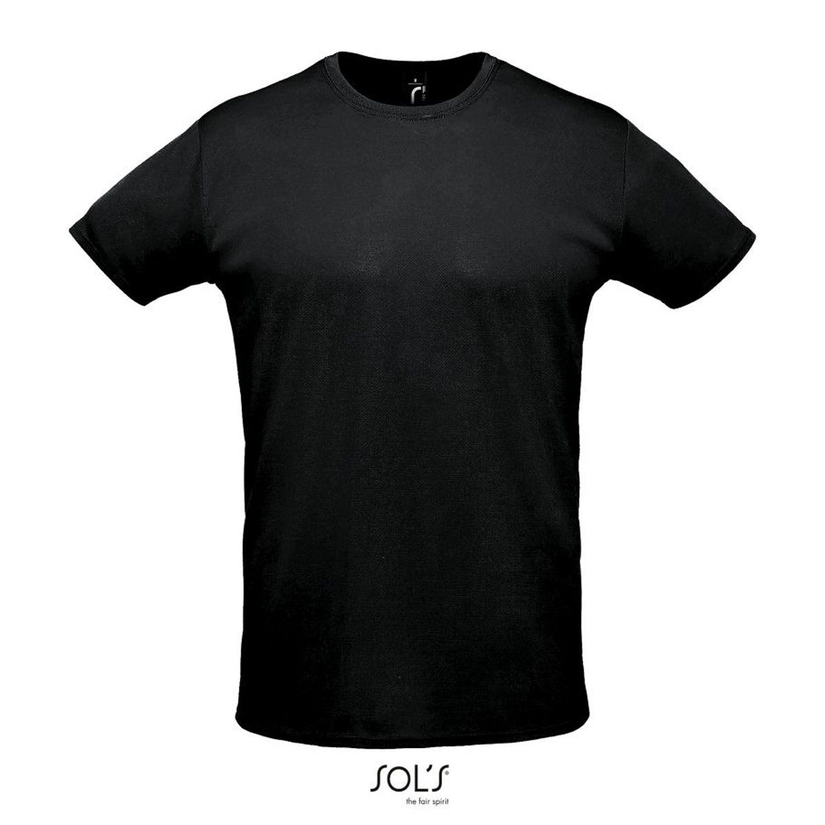 Sportovní tričko SOL´S SPRINT, černá, 3XL