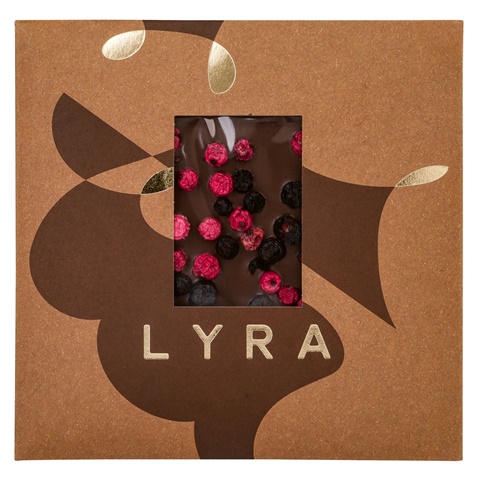 červená SQUARE. višeň+malina, červená