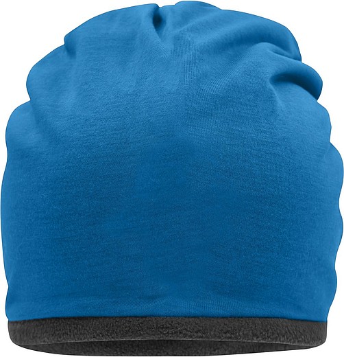 TARIOLA Zimní čepice s fleecovou podšívkou, kobaltově modrá