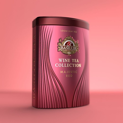 TEWINE - Basilur Wine Tea Majestic Red plech 75g