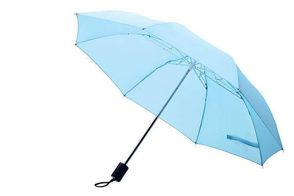 TIZIAN deštník skládací, sv.modrá. Průměr 85 cm.