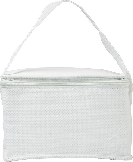 TOLGA ChladIcí taška na 6 plechovek z netkané textilie, bílá