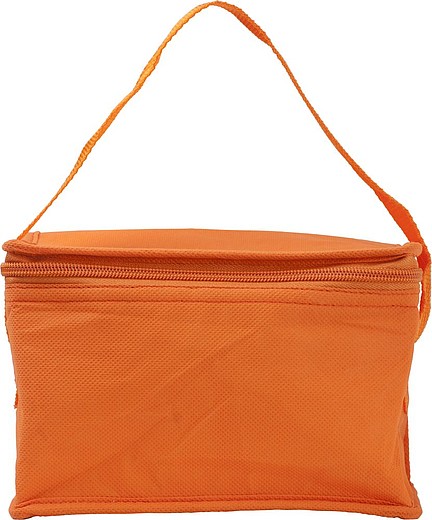 TOLGA ChladIcí taška na 6 plechovek z netkané textilie, oranžová