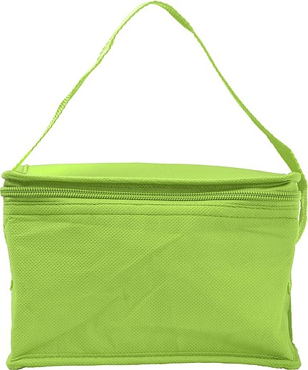 TOLGA ChladIcí taška na 6 plechovek z netkané textilie, světle zelená