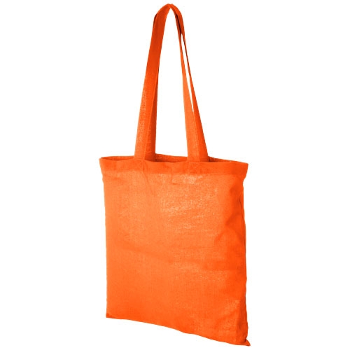 TOMAN Bavlněná nákupní taška, oranžová