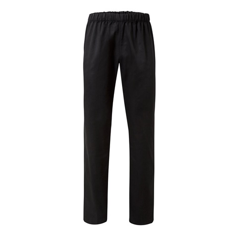 černá VL APHRODITE. Keprové kalhoty (190 g/m²) z bavlny (35 %) a polyesteru (65 %), černá, 2XL