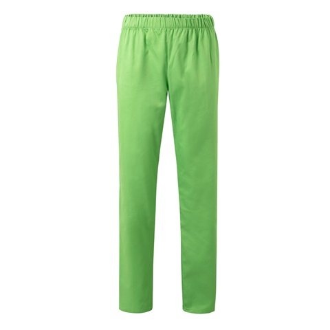Limetkově zelená VL APHRODITE. Keprové kalhoty (190 g/m²) z bavlny (35 %) a polyesteru (65 %), limetkově zelená, 2XL