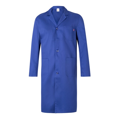 královská modrá VL DANU. Keprová halenka (175 g/m²) z bavlny (35 %) a polyesteru (65 %), královská modrá, 46