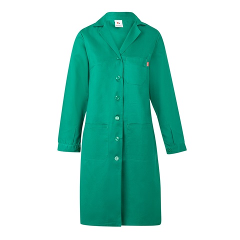 zelená VL RAMA. Keprová halena s dlouhým rukávem (175 g/m²), z bavlněného kepru (35 %) a polyesteru (65 %), zelená, 38