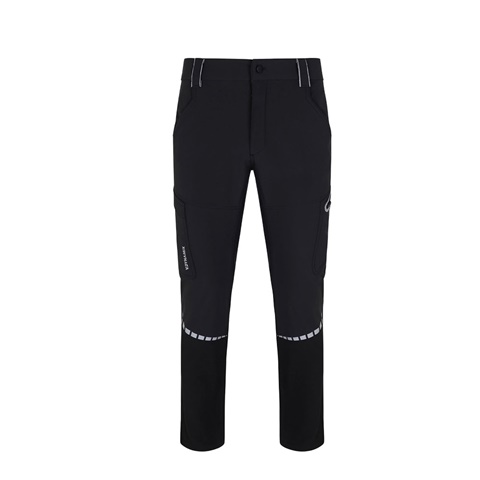černá VL SELENE. Kalhoty (230 g/m²), vyrobené z recyklovaného nylonu (91 %) a spandexu (9 %), černá, 2XL