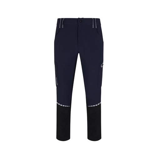Námořnická modrá VL SELENE. Kalhoty (230 g/m²), vyrobené z recyklovaného nylonu (91 %) a spandexu (9 %), námořnická modrá, 2XL