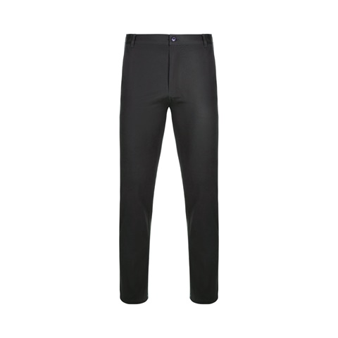 černá VL VISHNU. Unisex elastické chino kalhoty (260 g/m²), bavlna (98 %) a elastan (2 %), černá, 34