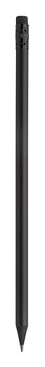 WERISA Dřevěná tužka v metalickém provedení, černá