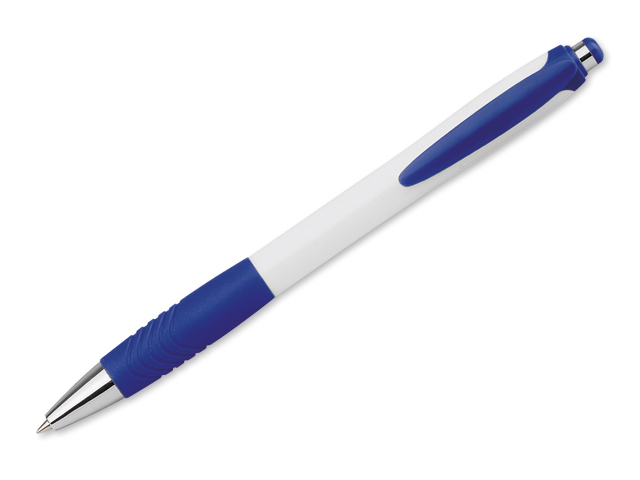 ABISKO plastové kuličkové pero, modrá náplň, Modrá