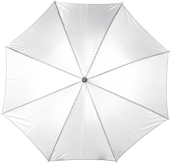 ACHILLE Automatický deštník, bílý, rozměry 100 x 89 cm