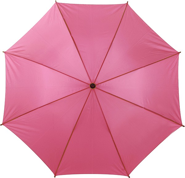 ACHILLE Automatický deštník, růžový, rozměry 100 x 89 cm