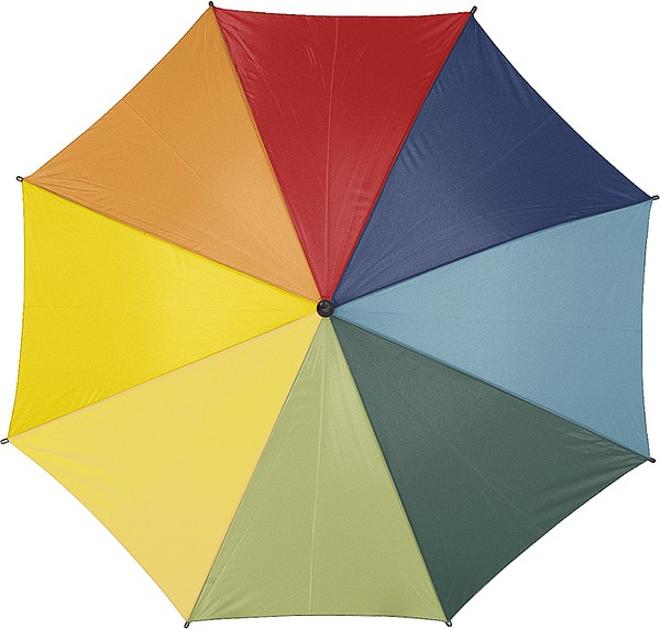 ACHILLE Automatický deštník, sedmibarevný, rozměry 100 x 89 cm