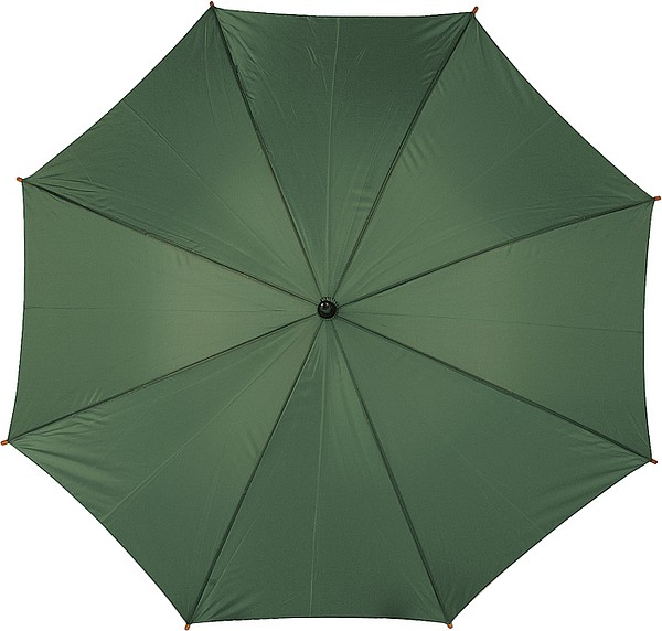 ACHILLE Automatický deštník, zelený, rozměry 100 x 89 cm