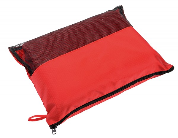 AGBARA Pikniková deka v uzavíratelném obalu, červená