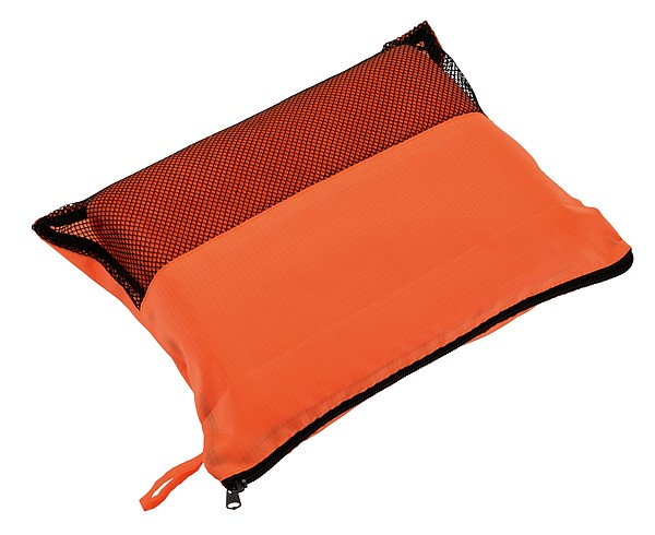 AGBARA Pikniková deka v uzavíratelném obalu, oranžová