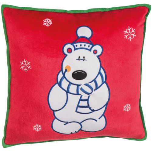 ALAGO Polštářek s vánočním motivem, lední medvěd