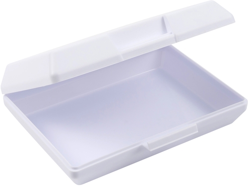 ALAMOSA Plastová krabička na obědy, bílá
