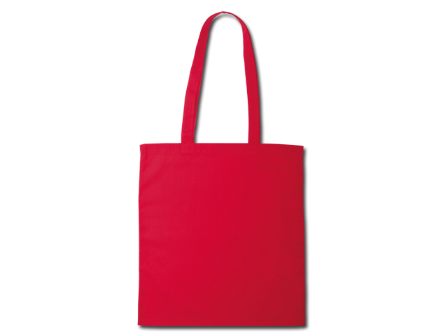 ALENA I bavlněná nákupní taška přes rameno, 100 g/m2, Červená