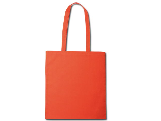 ALENA I bavlněná nákupní taška přes rameno, 100 g/m2, Oranžová