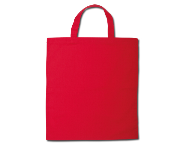 ALENA II bavlněná nákupní taška, 100 g/m2, Červená