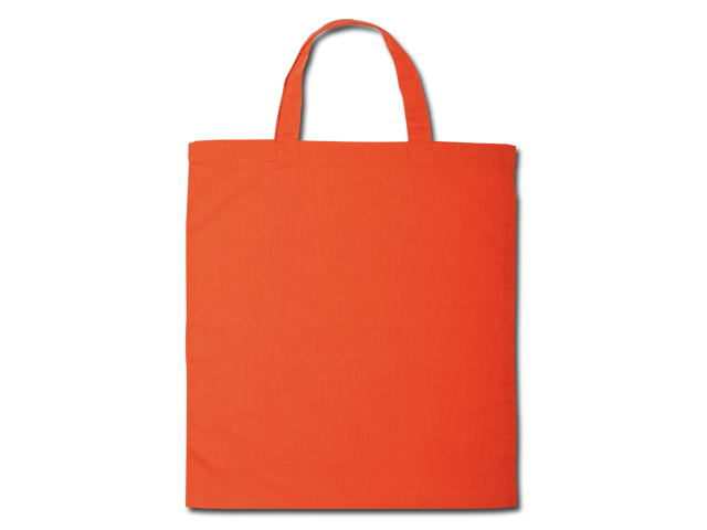 ALENA II bavlněná nákupní taška, 100 g/m2, Oranžová