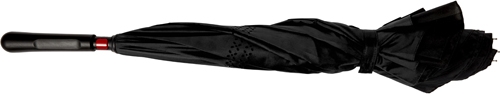 ALMARET Dvouvrstvý deštník, rozměry 105 x 85 cm, černá