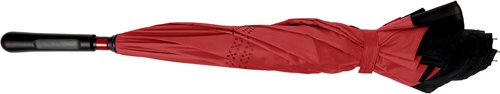 ALMARET Dvouvrstvý deštník, rozměry 105 x 85 cm, černo červená