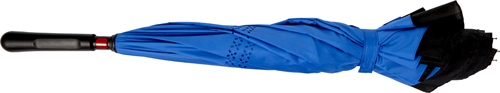 ALMARET Dvouvrstvý deštník, rozměry 105 x 85 cm, černo modrá