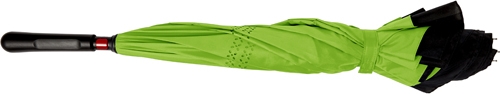 ALMARET Dvouvrstvý deštník, rozměry 105 x 85 cm, černo zelená