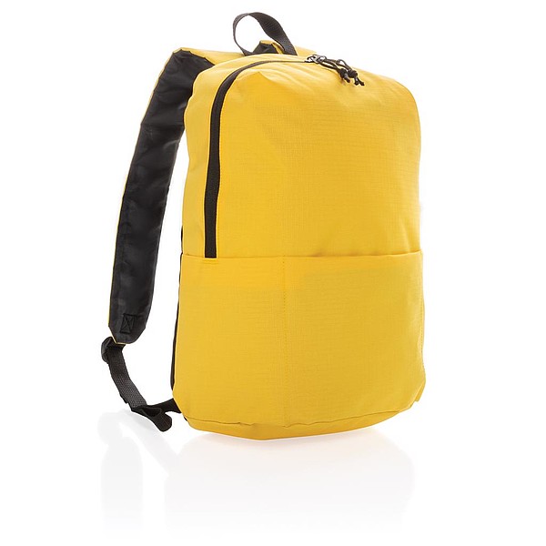 ALONISOS Jednoduchý klasický batoh PVC free, žlutá