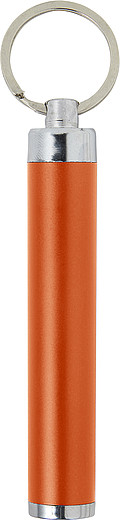 ALUZO Kapesní svítilna se speciálním povrchem, oranžová