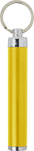 ALUZO Kapesní svítilna se speciálním povrchem, žlutá