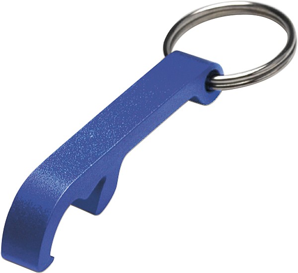 ALVAR kovový otvírák - přívěsek na klíče, modrá
