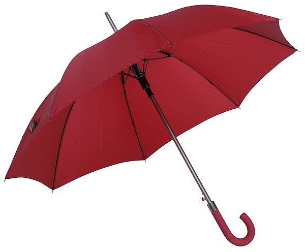 AMADEUS Automatický holový deštník, pr. 103cm, tmavě červená
