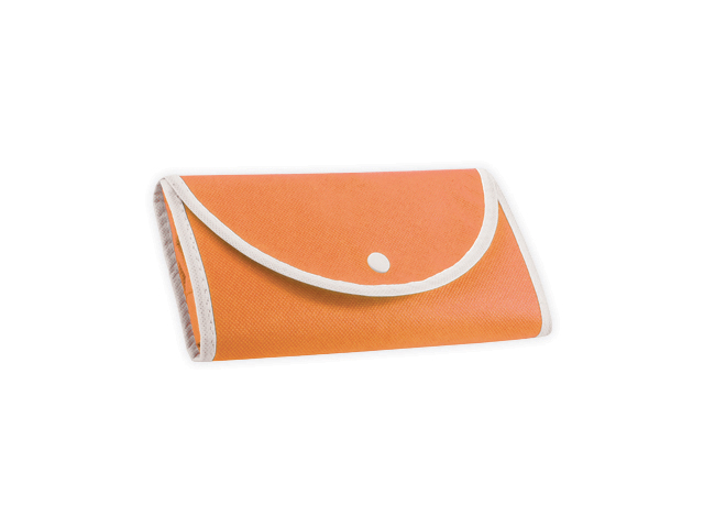 ARLON skládací taška z netkané textilie, 80 g/m2, Oranžová