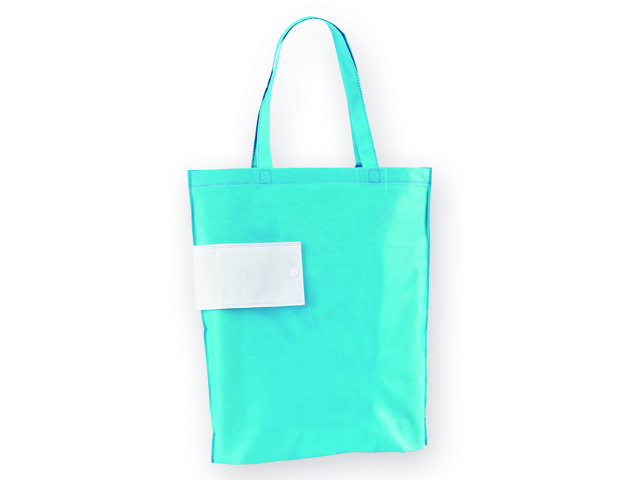 ARROL skládací nákupní taška z netkané textilie, 80 g/m2, Světle modrá