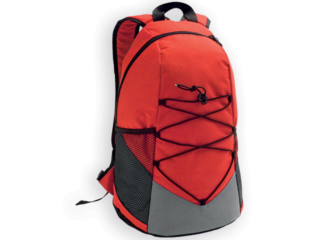 AUSTEN polyesterový batoh, 600D, Červená