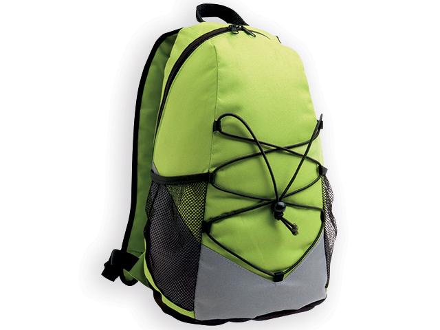 AUSTEN polyesterový batoh, 600D, Světle zelená